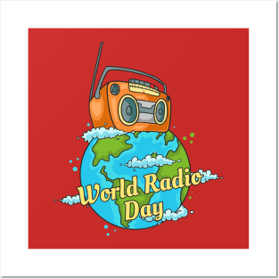 World Radio Day Posters and Art